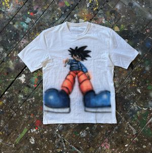 Stretched Goku T-Shirt S